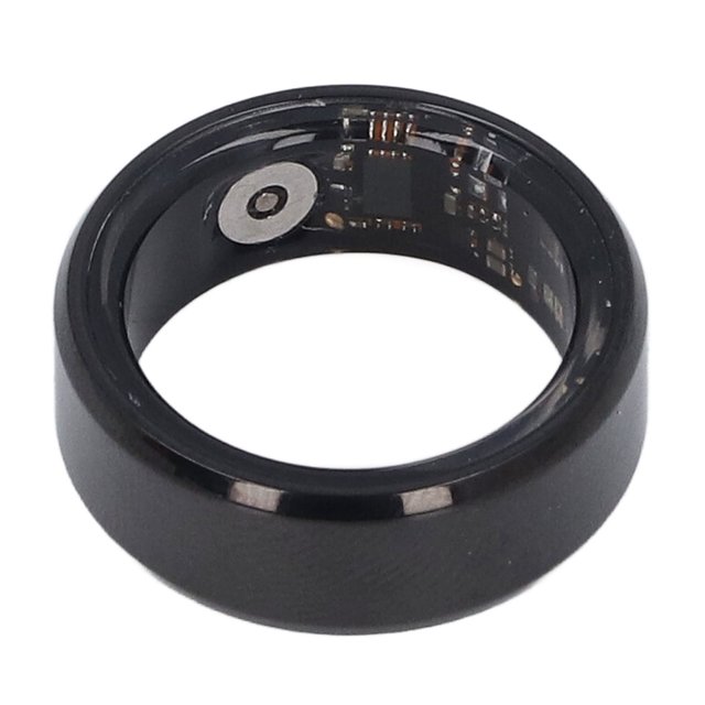 Smart Health Ring, IP68 Waterproof Motion Monitoring Fitness Ring Rechargeable Health Tracker, Energy Saving Pedometer, Promote Healthy Life, Gift Option