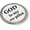 Semi-Flexible Aluminum Bezel, variant on BestLicensePlateFrames God Is My Co-Pilot 3D Domed Car Emblem Badge Sticker – Flexible Material