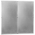 thumbnail image 1 of Panneau Perforé Robuste Trou Rond Seulement Acier Galvanisé Ensemble de Panneaux Perforés - Couverture Totale Peg-Board 32 Po x 32 Po, 1 of 3