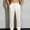 Beige, variant on Mens Cooling Ice Silk Dress Pants Loose Fit Pleated Summer Slacks Lightweight Quick Dry Business Casual Trousers