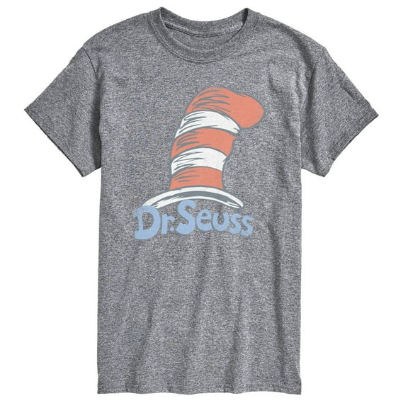 Dr. Seuss - The Cat in the Hat Logo - Men's Short Sleeve Graphic T-Shirt