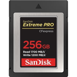 SanDisk Extreme PRO CF express 128GB　② SanDisk Extreme PRO 128GB CFexpress Type B Memory Card - Camera