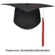 thumbnail image 3 of Gorro Graduación para Estudiante Con Borlas Suministros Fiesta, 3 of 9