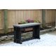 thumbnail image 4 of ZYPPPA Bench, Deep Grey Top with Black Sides, 1 Pack - Proudly Made in The USA, Click and Lock Hardware-Free Assembly, Durable and Stylish Outdoor Seating, 4 of 8