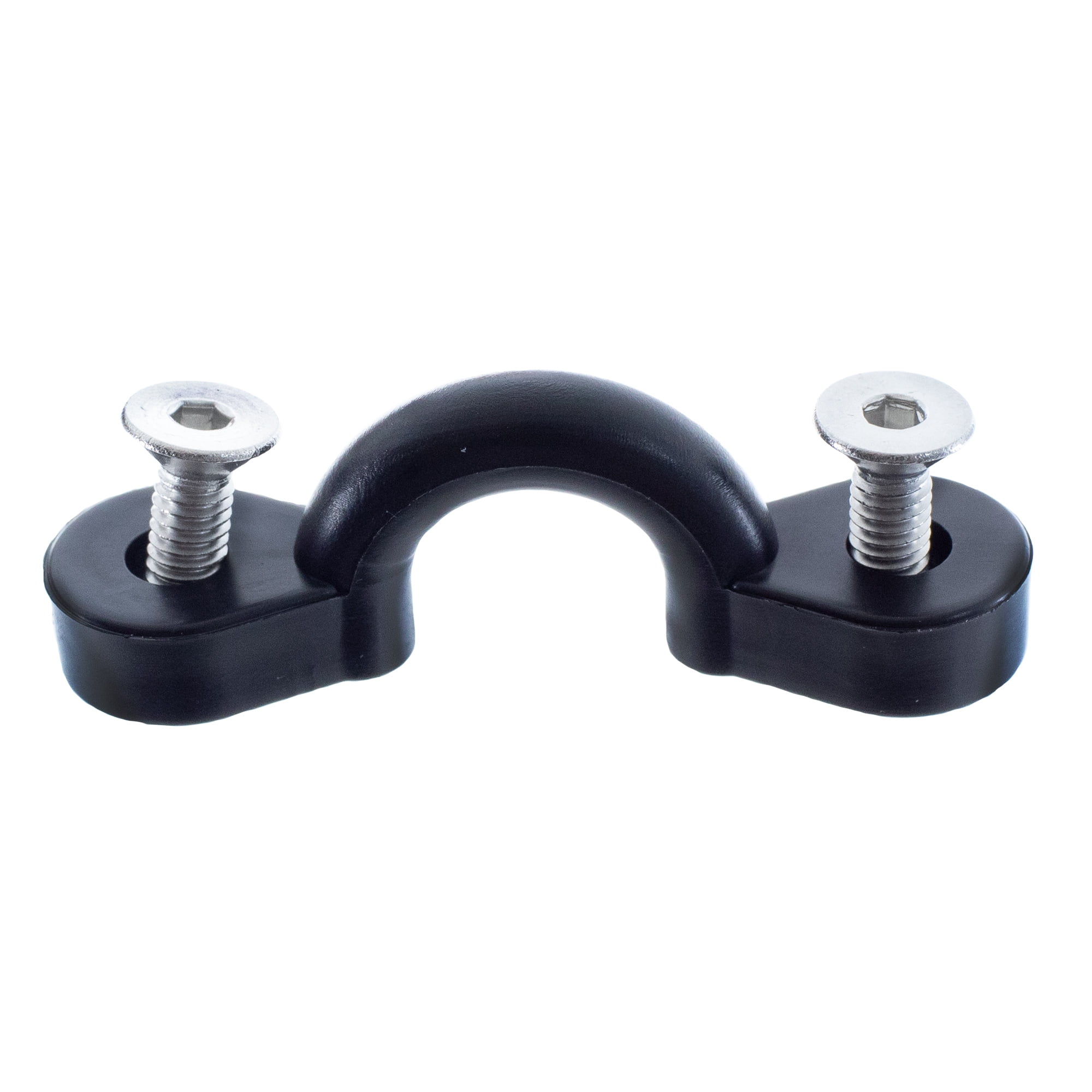 West Coast Paracord Black Kayak Strap Eye Screws - Available in 8, 10, 20, and 50 Packs
