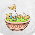 thumbnail image 4 of Inktastic Nachos Partying in Guacamole Boys or Girls Baby Bib, 4 of 4
