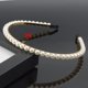thumbnail image 2 of Paquete de 5 diademas de perlas, diademas de perlas artificiales blancas con diamantes de imitación, accesorios para el pelo de novia, fiesta, boda, para mujeres y niñas, 2 of 5