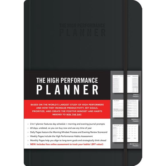 Performance plan. The high performance planner. stop performance planner.