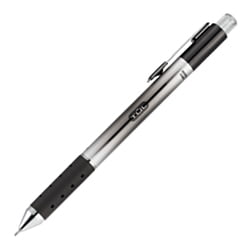 0.45 Mm Pen Point TUL Gel Pens, Retractable, Needle Point, 0.5 mm, Black Barrel, Black Ink, Pack Of 4 ()