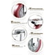thumbnail image 2 of Ruedas giratorias para muebles con freno + tornillos - 100 mm hasta 600 KG - Rueda de piso que no deja marcas para cargas pesadas - Rueda de goma para carro - Plata Kuyhfg Bienvenido a Kuyhfg, 2 of 5