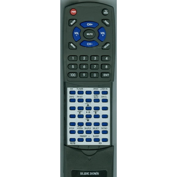 Replacement Remote for RCA RTRS2768I, RS2768I