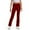Wine, variant on Tween School Pants for Girls Skinny Pants Kids Dress Pants with Pockets Flare Leg Pants Girls Uniform Pants Back To School Outfits for Girls 11-12 Years Clothes for Teen Girls