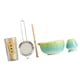 thumbnail image 1 of 5pcs matcha set matcha bowl con spout hechas a mano Herramientas regalos para amantes del té Utensilios japoneses Ceremonía de té Cerámica Azul, 1 of 9