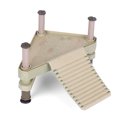 thumbnail image 1 of Herwey Floating Platform,Reptiles Floating Platform Pier with Ramp Ladder Terrarium Tank Ornament, Tank Ornament, 1 of 6