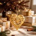 thumbnail image 5 of Christmas Tree Ornament Metal Hanging Craft Xmas Gifts Tree Hanging Craft Collectible DIY Pendant for Home Party Decor Personalized Holiday Gift for Xmas Tree, 5 of 6