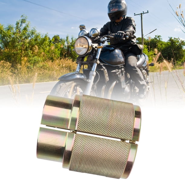 Herramienta para atornillar Sersos de Horquilla de Motocicleta: Diseño dividido de acero al carbono para horquillas delanteras tradicionales o invertidas, Ajuste universal,