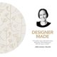 thumbnail image 2 of Deconovo Designer Series Jacquard Cushion Cover for Sala de estar Floral Pattern Fundas de cojines Juego de 2, White Alyssum, 18x18 Inch, 2 of 7