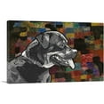 thumbnail image 1 of ARTCANVAS Rottweiler Dog Breed Colorful Pattern Canvas Art Print - Size: 26" x 18" (1.50" Deep), 1 of 9