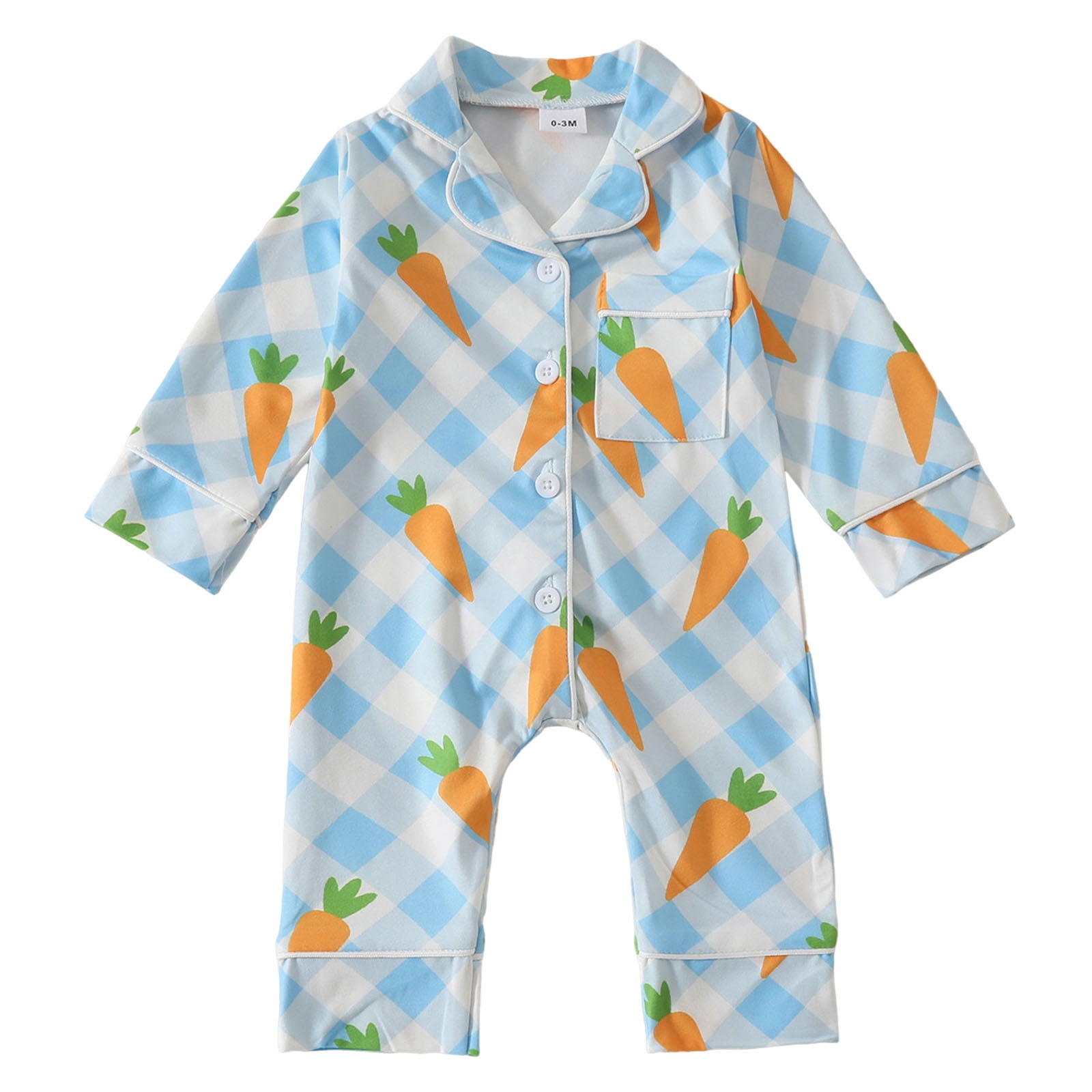 Akiihool Newborn Baby Girl Coming Home Outfit Newborn Baby Girls Clothes Ribbed Romper Bodysuit Set Ruffle Spring Winter Outfits Blue 6-12 Months