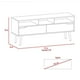 thumbnail image 2 of Mesa para TV Klik oslo blanco, 2 of 4