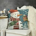 thumbnail image 3 of SHANXI Christmas Decorative Pillowcases for Sofa Couch Decor 24x24in, 3 of 6