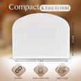 thumbnail image 2 of Rascador de mesa RamPro, para hornear, color blanco, 2 of 6