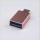 thumbnail image 1 of type-c male usb3.0 female aluminum alloy adapter mobile phone U disk card reader otg chargingpink4pack, 1 of 3