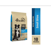 4health with Wholesome Grains Small Bites Adult Chicken Formula Dry Dog Food 18 lb