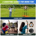 thumbnail image 2 of Set de arco y flecha HYES Moving Target con luz LED de 4 a 12 años, 2 of 9