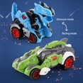 thumbnail image 3 of Juguete de coche de dinosaurio 2 en 1 para niños, figuras de transformación de camión monstruo, juguetes de Robot de deformación para niños y niñas, regalo de cumpleaños, 3 of 4