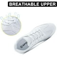 thumbnail image 2 of Womens Cheer Dance Shoes Girls White Breathable Lightweight Cheerleading Competition Shoes Athletic Sport Training Sneakers, 2 of 7
