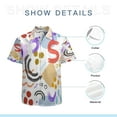 thumbnail image 7 of High Quality Hawaiian Shirts for Men Short Sleeve Aloha Beach Shirt Floral Summer Casual Button Down Shirts Blouses WNUG96, 7 of 7
