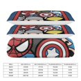 thumbnail image 2 of Captain America 3 Piece Bedding Set Cartoon Comforter Set Cute Duvet Cover Sets Super Soft Aldult Bedding Set Kids Bedroom Gifts,1 Duvet Cover with 2 Pillowcases 86"x70", 2 of 8