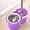 Purple, variant on Rotary Mop and Mop Bucket Set with Wringer, Equipped with 3 Microfiber Cloths