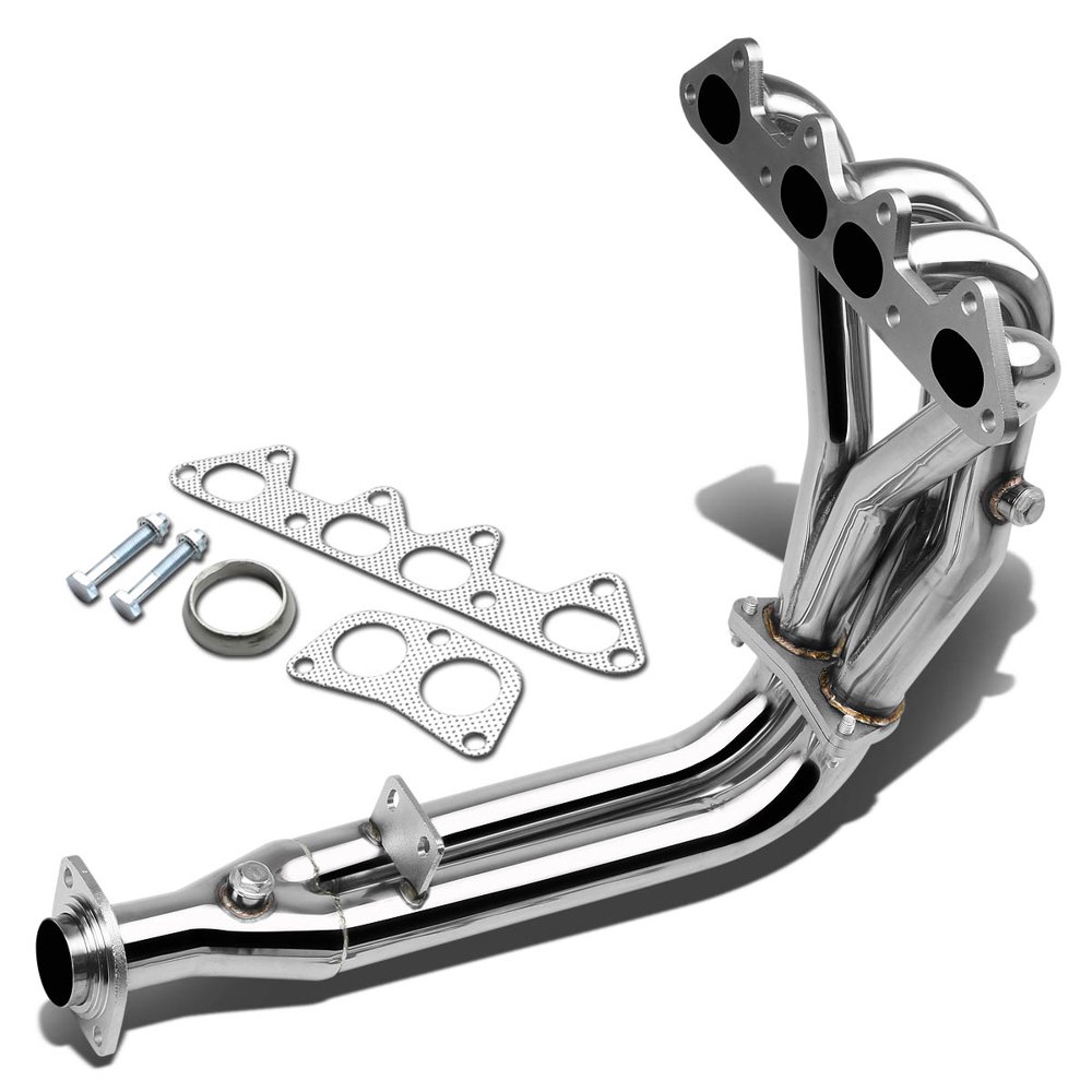For 1994 to 1997 Honda Accord/Acura CL 421 Stainless Steel Exhaust Header (Chrome) 5th Gen