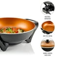 thumbnail image 3 of OVENTE Electric Wok with Nonstick Coating, 13 Inc, 3 of 9