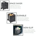 thumbnail image 4 of Simplify Tote & Go Collapsible Utility Cart, Plastic, Black, 16.5" x 14.5" x 15.75", 4 of 7