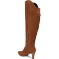 thumbnail image 4 of Naturalizer Women's Yuko Over-the-Knee Boot Dark Chestnut Brown Suede 8M, 4 of 6