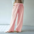 thumbnail image 2 of Women's New Open Straight Leg Casual Sports Pants, 2 of 6
