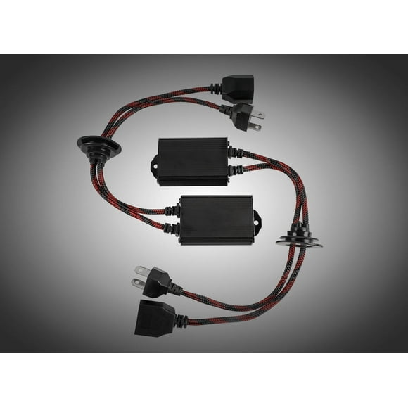 ARC Lighting Headlight Wiring Harness 20042 Tiny Monster; For Use With H4 Bulb; Set Of 2