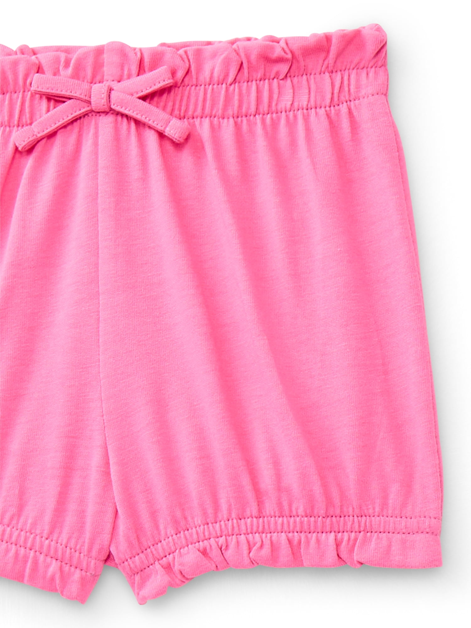 Wonder Nation Baby Girls Bubble Shorts, 3-Pack, Sizes 0-24 Months