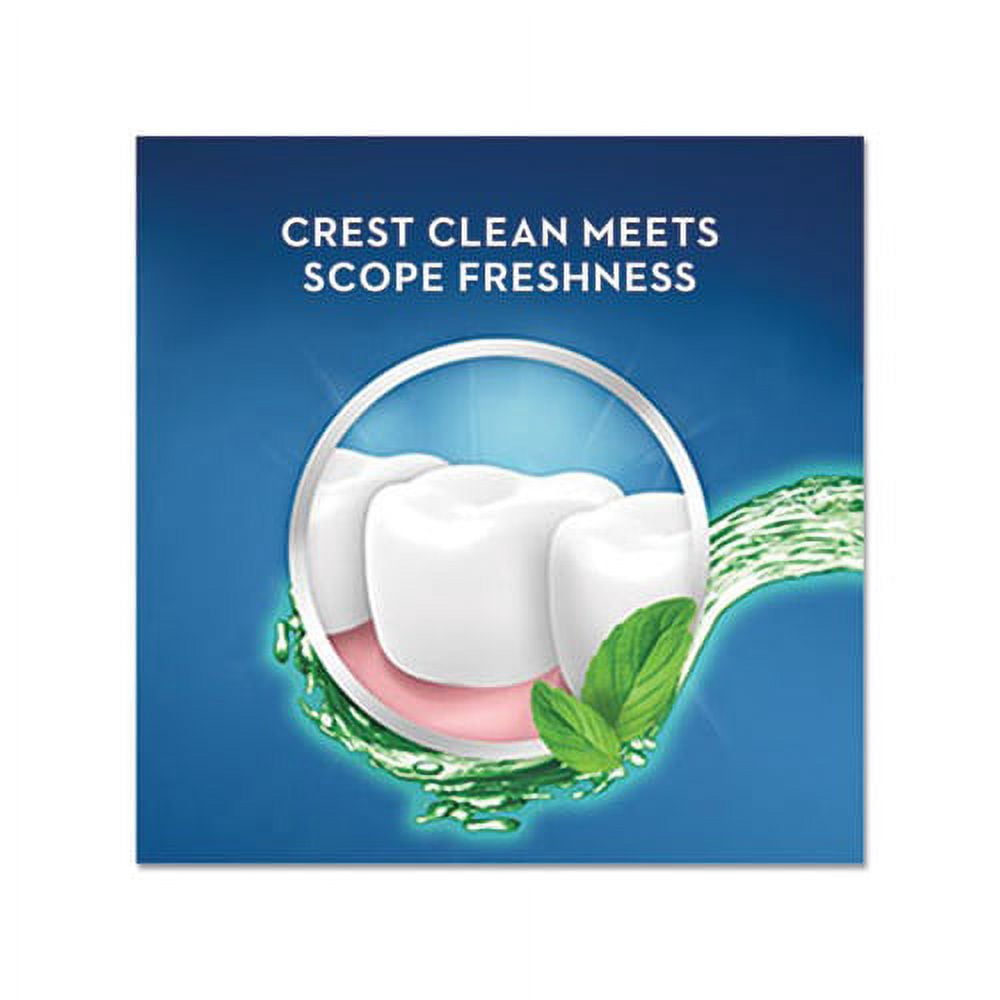Scope Mouth Rinse Classic Mint, 1 L Bottle, 6/Carton