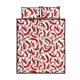 thumbnail image 5 of Juego de cama edredón con estampado de chile rojo, 5 of 5