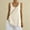 15# Beige, variant on Sleeveless Shirts for Women Scoop Neck Tank Top Relaxed Fit Summer Lightweight Casual Blouse Daily Wear Tops White M