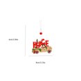 thumbnail image 3 of DefiDgd Wooden Car Christmas Hanging Ornament,Painted Wood Hanging Decor for Christmas Tree Mantel Wall Window Holiday Party Home Display, 3 of 6