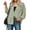 Light Green, variant on Women's Button Down Shirt Waffle Knit Tops Long Sleeve Dressy Casual Loose Fit Shirt with Pocket