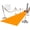 Orange, variant on 2.6X15 ft, 130 GSM Felt Non-Woven Fabric, Hollywood Red Carpet for Event, Aisle Runner for Wedding Ceremony, Movie Theme Party Decorations, Red Runway Rug for Prom