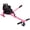 Pink, variant on Hoverboard Seat Attachment Go-Kart Fits 6.5" 8" 10" Hoverboards, Sturdy Adjustable Off-Road Frame with 360° Swivel Drift Wheel, Hover Cart for Kids Teens Adults –Pink (Hoverboard Not Included)