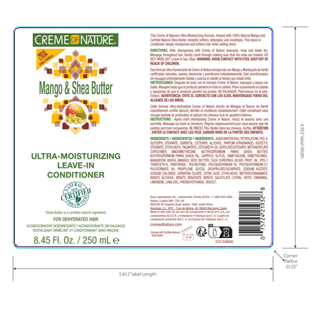 Creme of Nature Moisturizing Conditioner with Mago & Shea Butter, 8.45 oz
