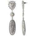 thumbnail image 2 of Jessica Simpson Heart Drop Earring, 2 of 4